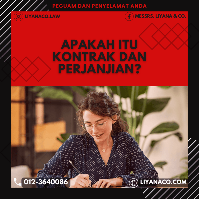APAKAH ITU KONTRAK DAN PERJANJIAN?