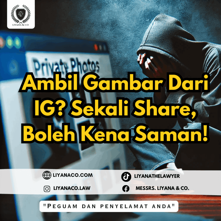 Ambil Gambar Dari IG? Sekali Share, Boleh Kena Saman!