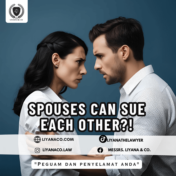 SPOUSES CAN SUE EACH OTHER?!