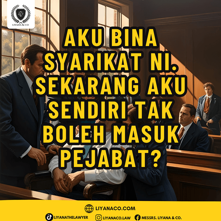 🔥 “Aku Bina Syarikat Ni. Sekarang Aku Sendiri Tak Boleh Masuk Pejabat?”