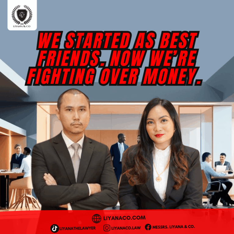 We started as best friends. Now we’re fighting over money.