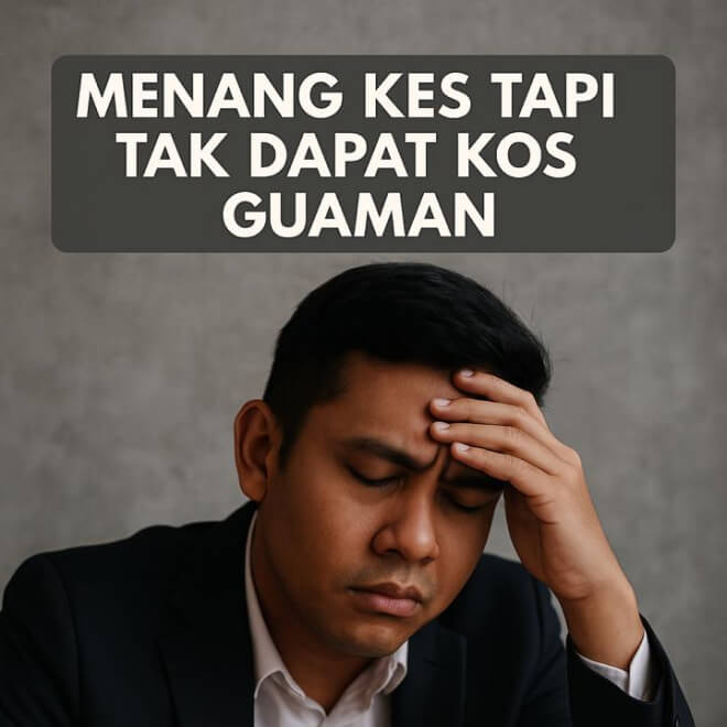 MENANG KES TAPI TAK DAPAT KOS GUAMAN