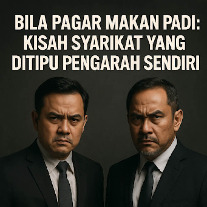 HARAPKAN PAGAR, PAGAR MAKAN PADI
