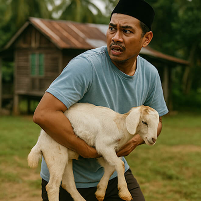 “Fitnah Seekor Kambing: Maruah Tergadai di Majlis Kenduri”