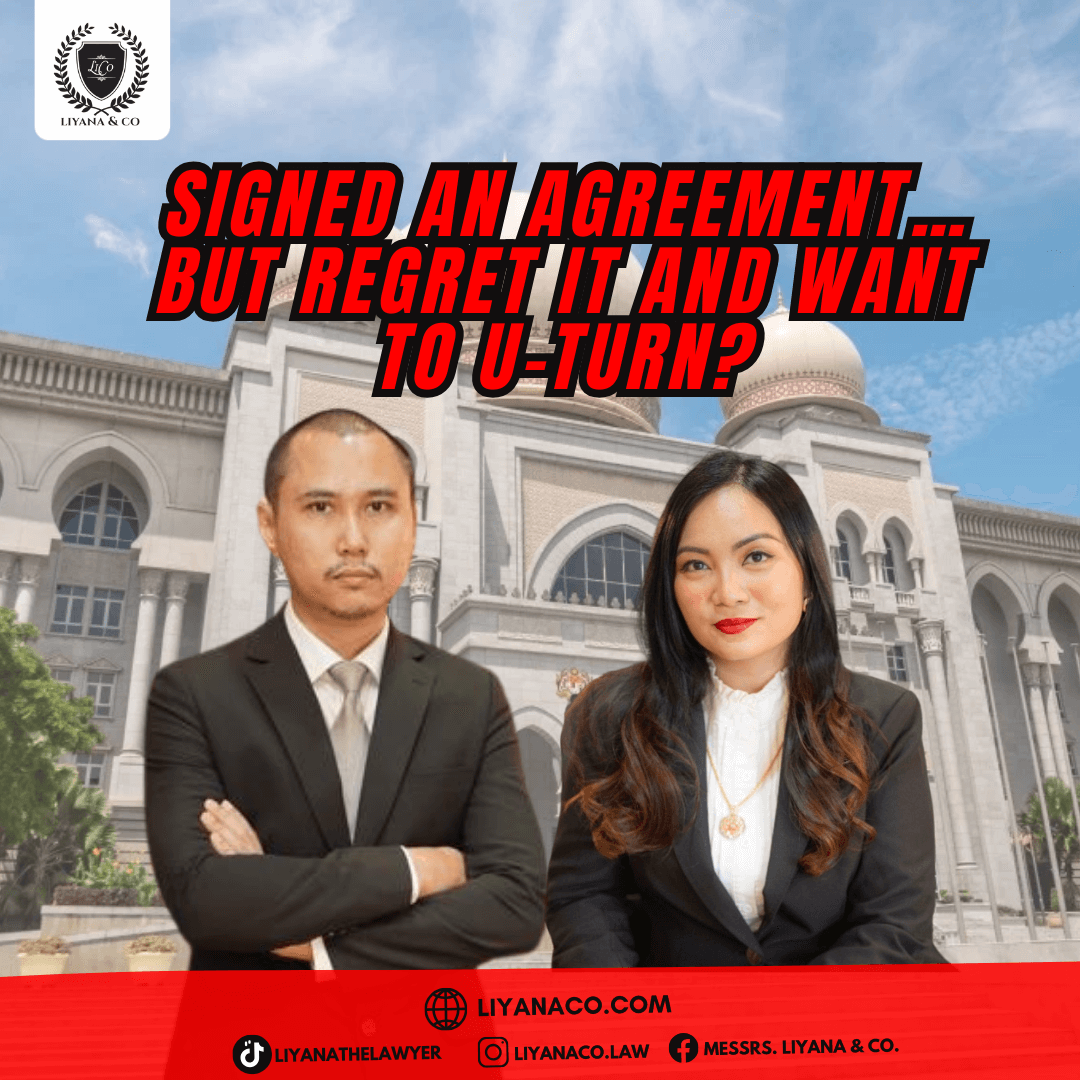 “Signed an Agreement… But Regret It?”