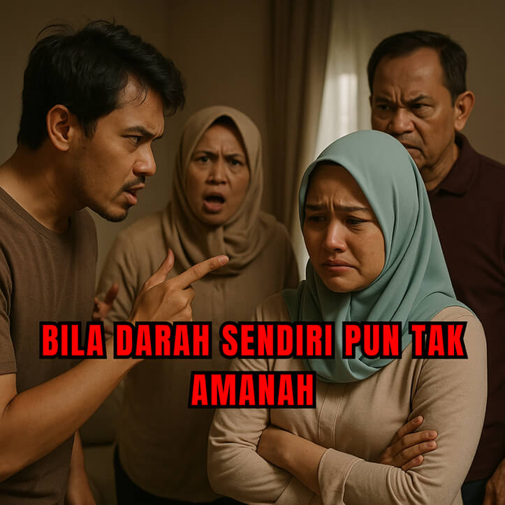 “Bila Darah Sendiri Pun Tak Amanah”
