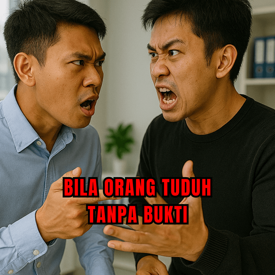 “Bila Orang Tuduh Tanpa Bukti”