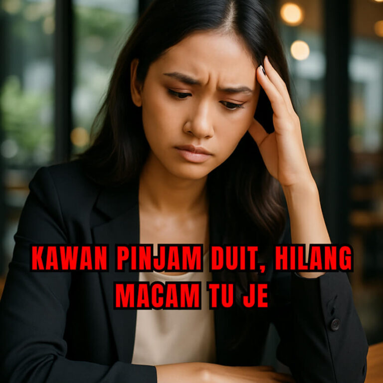 Kawan Pinjam Duit, Hilang Macam Tu Je