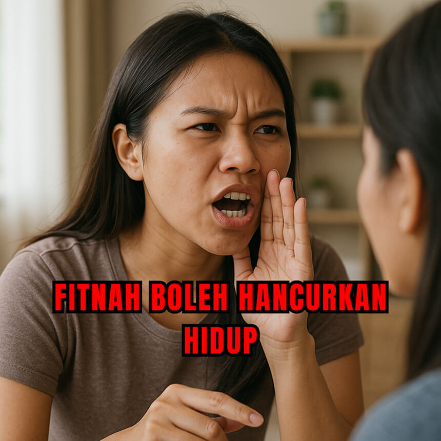 Fitnah Boleh Hancurkan Hidup