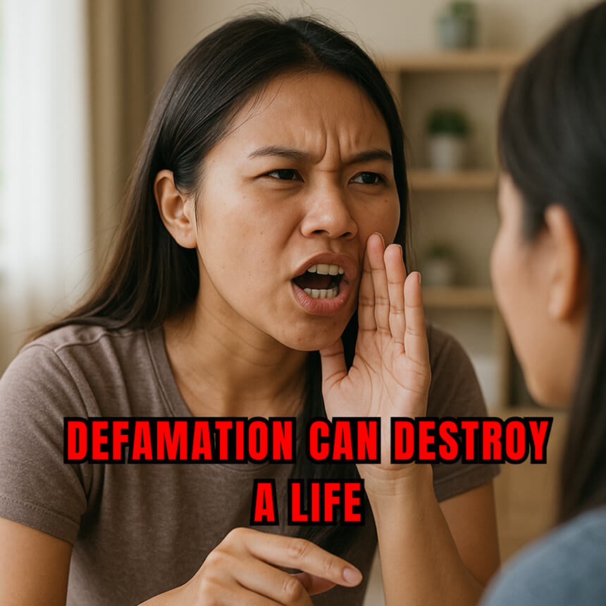 Lies Can Destroy A Life