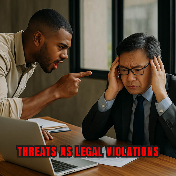 Threats as Legal Violations