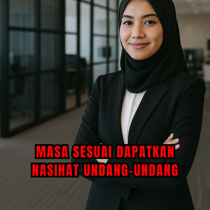 Masa Sesuai Dapatkan Nasihat Undang-Undang