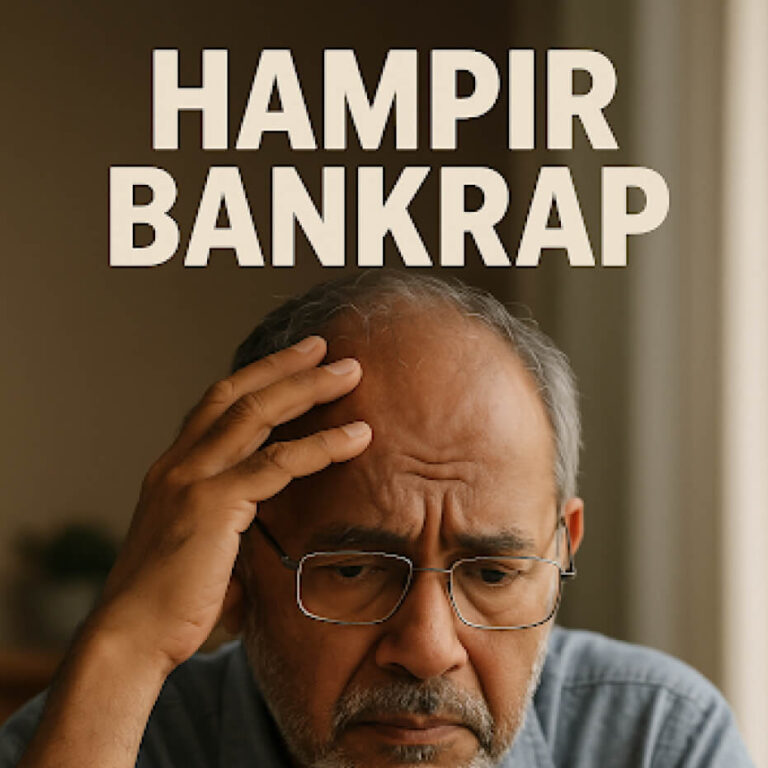 Tiba-Tiba Dapat Notis Bankrap. Tapi Saman Pun Tak Pernah Sampai.