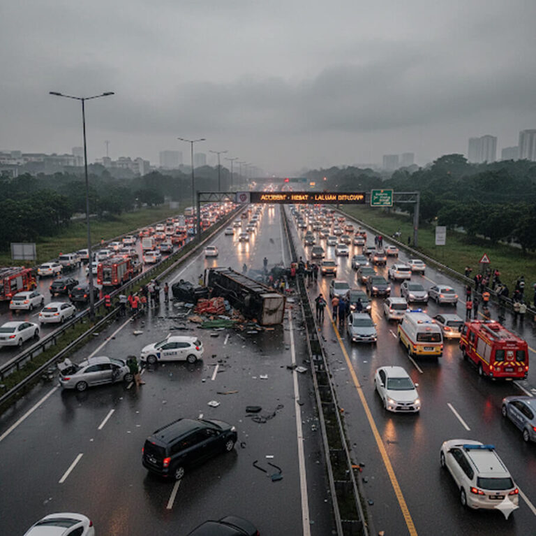 Dalam beberapa saat cuai… seluruh keluarga boleh hilang dunia mereka.