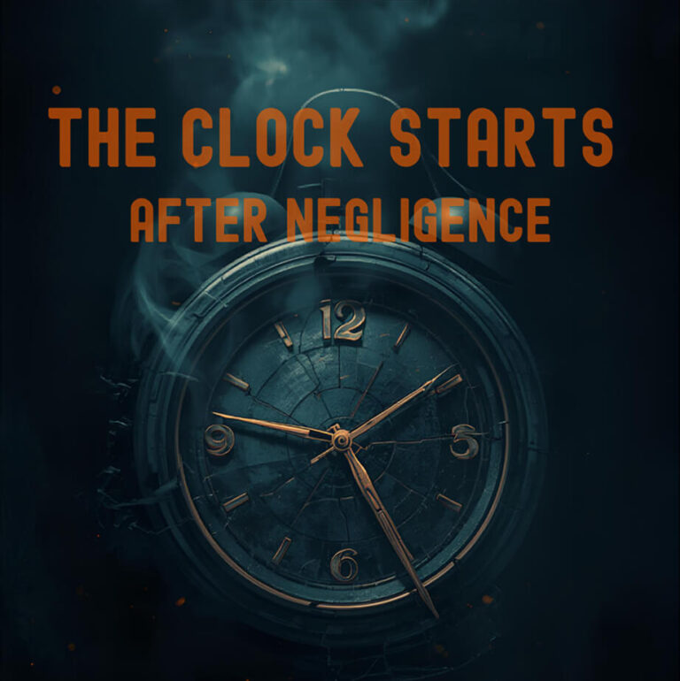 A mistake cost you your business, your health, or a loved one. How long do you actually have to sue?