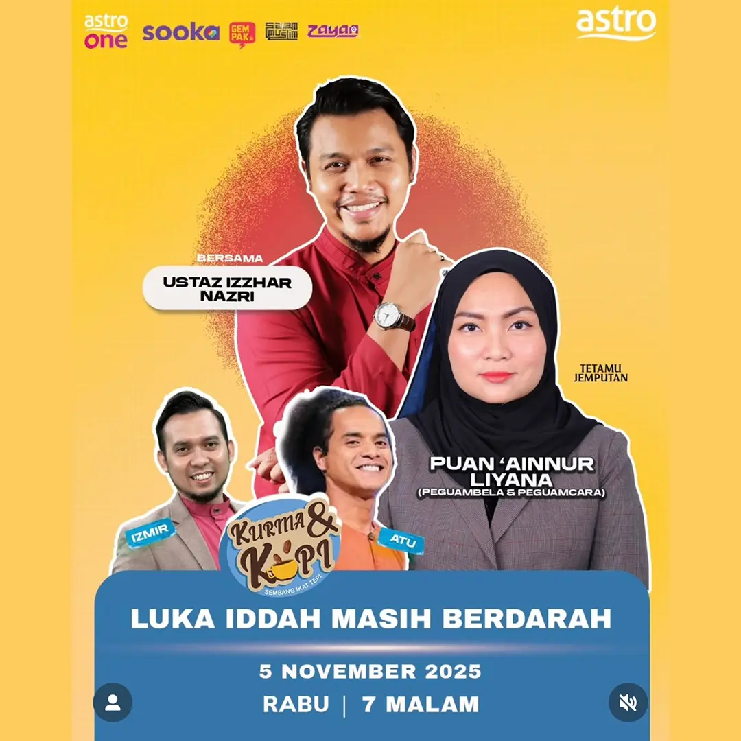 Santai Kurma Kopi Astro Oasis — Luka Iddah Masih Berdarah