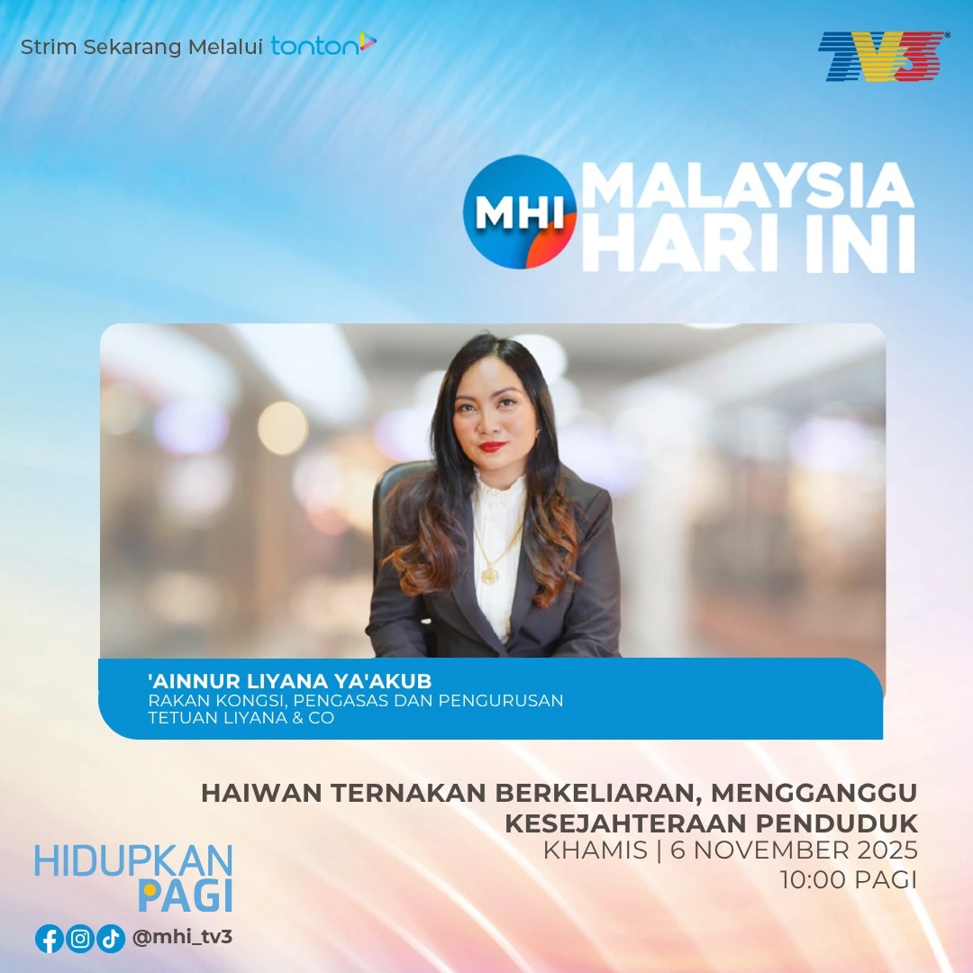 TV3 Malaysia Hari Ini — Haiwan Ternakan Berkeliaran