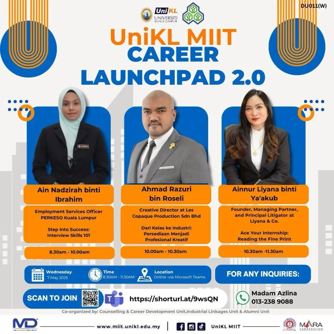 UniKL MIIT — Invited speaker, legal awareness session